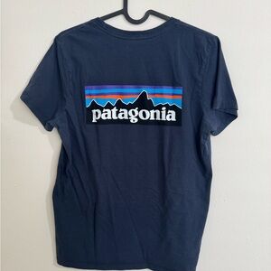 Patagonia Men's Navy T-Shirt
